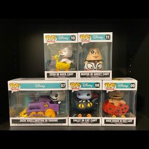 Nightmare Before Christmas Funko Pop Train